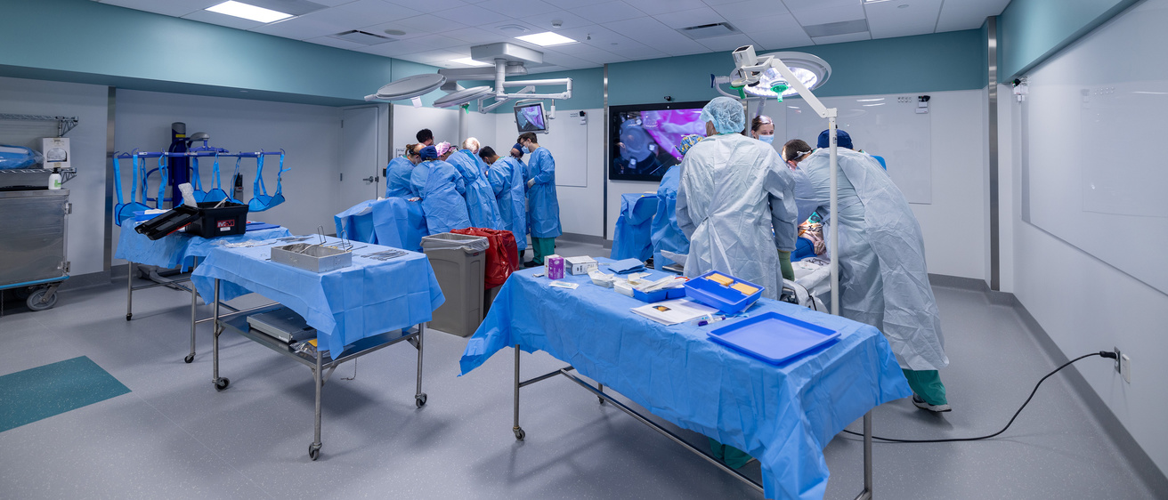 Education simulation room